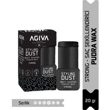 Agiva Saç Pudrası 02 Siyah (Sert Tutuş)