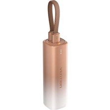 Vention Fhw 5000MAH 20W Usb-C ve Lightning Çıkışlı Mini Powerbank