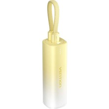 Vention Fhw 5000MAH 20W Usb-C ve Lightning Çıkışlı Mini Powerbank