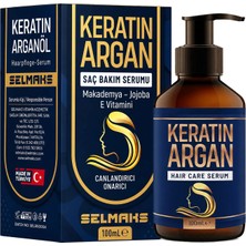 Selmaks Argan & Keratin Saç Serumu 100 ml