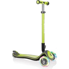 Globber Elite Deluxe Işıklı Scooter - Yeşil