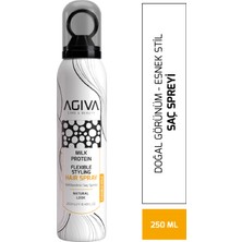 Agiva Milk Protein Saç Bakım Spreyi – Kuru ve Yıpranmış Saçlar Için Onarıcı Bakım 250 ml