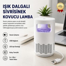 Hızlı Store Işık Dalgalı Sivrisinek Kovucu Lamba – Sessiz Çalışan LED Işıklı Sinek Yakalama Cihazı