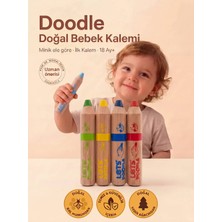 Let's Doodle İlk Kalem 4'lü - Minik Eller İçin Doğal İçerik