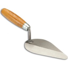 Dekor Ahşap Saplı Macu Dil Malası (20 cm & Yay Çeliği)