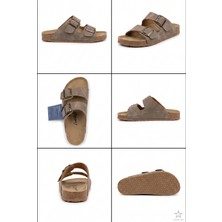 S962.001 Look Life Unisex Çift Tokalı Terlik