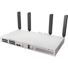 Mikrotik CRS418-8P-8G-2S+5AXQ2AXQ-RM Switch - Wi-Fi 6, 16× Gbe, 8× Poe-Out, 2× 10G Sfp+