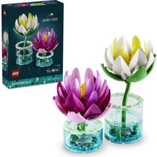 LEGO Botanicals Nilüferler 11511 | 9 Yaş ve Üzeri Çocuklar Için Beyaz ve Pembe 2 Nilüfer Içeren Oyun