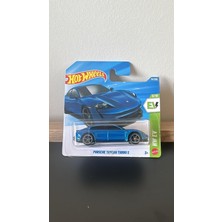Hot Wheels Porsche Taycan Turbo S Hw Ev 34/250 Mavi | 1:64 Ölçek, Hw Ev Serisi 3/10