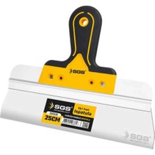Sgs Paslanmaz Çelik Eğri Saplı Spatula (25 Cm)