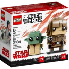 LEGO Brickheadz 41627 Luke Skywalker And Yoda
