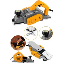 Steiner Alman 4200 Watt Sjs Bakır Sargılı Metal Şanzıman Motor Korumalı Çift Bıçaklı Planya Rende Ma