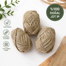 İpsan Jüt Ip Hasır Ip 100 Mtre Hasır Ip – Örgü Ipi – Örgü Ipi