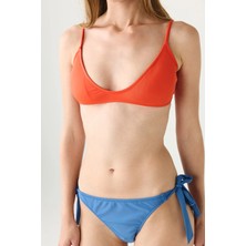 C&city Dikişsiz Bralet Kesim Bikini Üstü 2609 Turuncu