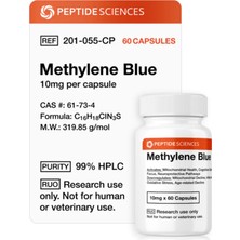 Peptide Sciences Methylene Blue (10MG x 60 Capsules = 600MG)