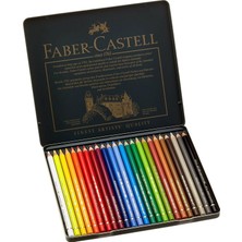 Graf Von Faber-Castell Faber-Castell Polychromos Kuru Boya Kalemi, 24 Renk