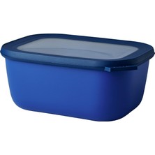 Mepal - Multi Bowl Cirqula Rectangular - Kapaklı Saklama Kabı - Buzdolabı Için Hava Geçirmez Saklama