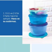 Tupperware Mücize Şekerler 3 Lü Set