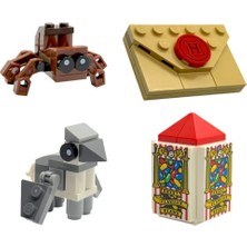 LEGO Harry Potter Mikro - Aragog + Buckbeak + Bertie Bott's Every-Flavour Beans + Letter (58 Parça)