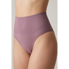 Fit Women Kadın Dikişsiz String Korse 1011 Gül Kurusu