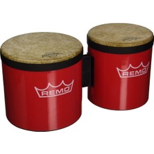 Remo BG-5300-52 Festival Bongo Davul - Kırmızı, 15,24-17,78 cm