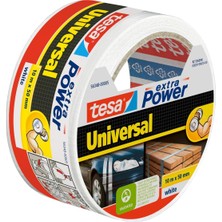 Tesa Duct Tamir Bandı, Extra Power Universal, Beyaz, 10M x 50MM
