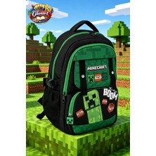 Glanart 4 Bölmeli Ilk Okul Çantası Mınacraft Lisanslı 1 Adet Wiggle