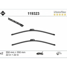 Valeo Silecek Seti Swf 550/550MM ( Audi A4 / A6 )