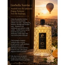 Lior Bella Kozmetik Liorbella Sunrise Lüks Cam Şişe Kolonya 200ML - Premium Parfümeri Esans Bayram & Hediyelik Özel Seri
