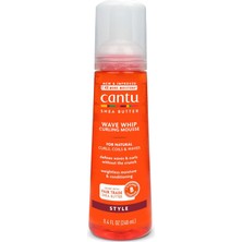 Cantu Wave Whip Curling Mousse, Shea Tereyağlı Doğal Saçlar Için, 8,4 Oz (Ambalaj Değişebili