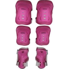 Delta Your Saver Fuşya Paten-Kaykay-Bisiklet Koruyucu Set