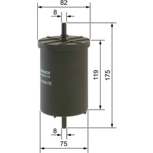 Valeo Benzin Filtresi (Vw Golf 98-06 Audi A3 97-03 A4 01-08 Seat Leon 00-06 Skoda Octavia 97-11)