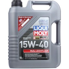 Mos2 Leichtlauf 15W-40 5 L Otomotiv Bakım Ürünü