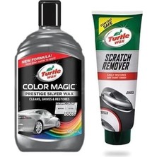 Turtle Wax Renkli Gri Cila + Ince Çizik Giderici Pasta 100 ml