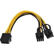 PX-4302-8 8 Pin To 2x8 Pin Psu Ekran Kartı Güç Çevirici Kablo