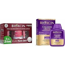 Al 2 Öde Saç Dökülmesine Karşı Bitkisel Şampuan 3 x 300 ml Xbioxcin Collagen Biotin Ekstra Ha