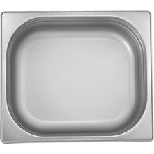 Mutfak 1/2 150 Gastronom Küvet Paslanmaz Çelik 32.5*26*15 cm