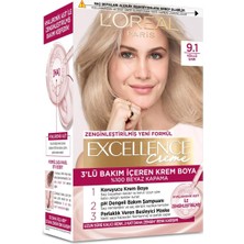L'oréal Paris Excellence Creme 9.1 Küllü Sarı Saç Boyası