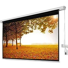 Xbright BE-240 240X200 cm Cam Tozlu Motorlu Uzaktan Kumandalı Projeksiyon Perdesi