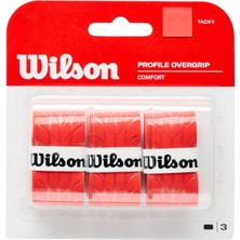 Wilson Profile Overgrip Tenis Raketi Için, 3'lü Paket