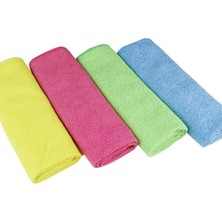 Dr Mikro Mikrofiber Temizlik Bezi 4 Adet Çok Renkli 1410
