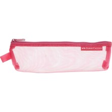 Faber-Castell Mesh Dosya Kalemlik, 19 x 6 x 14 Cm, Pembe