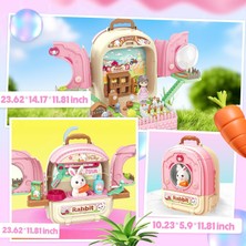 MEGA Pembe Çantalı Tavşan Oyun Seti