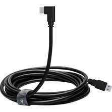Meta Quest 3 ve 2 ile Uyumlu 5mt 5gbps USB 3.2 Hızlı Veri Aktarımı,hızlı Şarj Usb-C