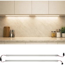 Burul 50 Cm Yüksek Lümen Bar Led Eklenebilir Opak Pvc Kasalı 2 Adet