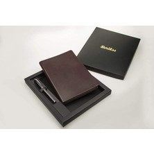 Chester Defter ve Kalem Set Siyah A5