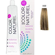 Saç Boyası 8.00 Yoğun Açık Kumral 100 ml