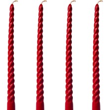 Adet 27.5cm Mum Konik Şamdan Mumu Doğal Petek Mum Dekoratif Kırılmaz Damlamaz Mum Beeswax Candle