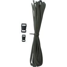 Paracord 550 4mm 7 Çekirdek Outdoor Bileklik Çadır Kamp Ipi 5 Metre Haki
