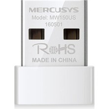 Tp-Link Mercusys MW150US 150 Mbps Nano Kablosuz USB Adaptör